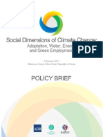 ADB Social Dimensions Climate Change