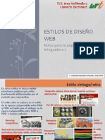 Estilos de diseño web