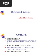 Distributed Systems-A Brief Introduction