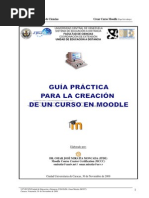 Guia Practica Para La Creacion de Un Curso en Moodle
