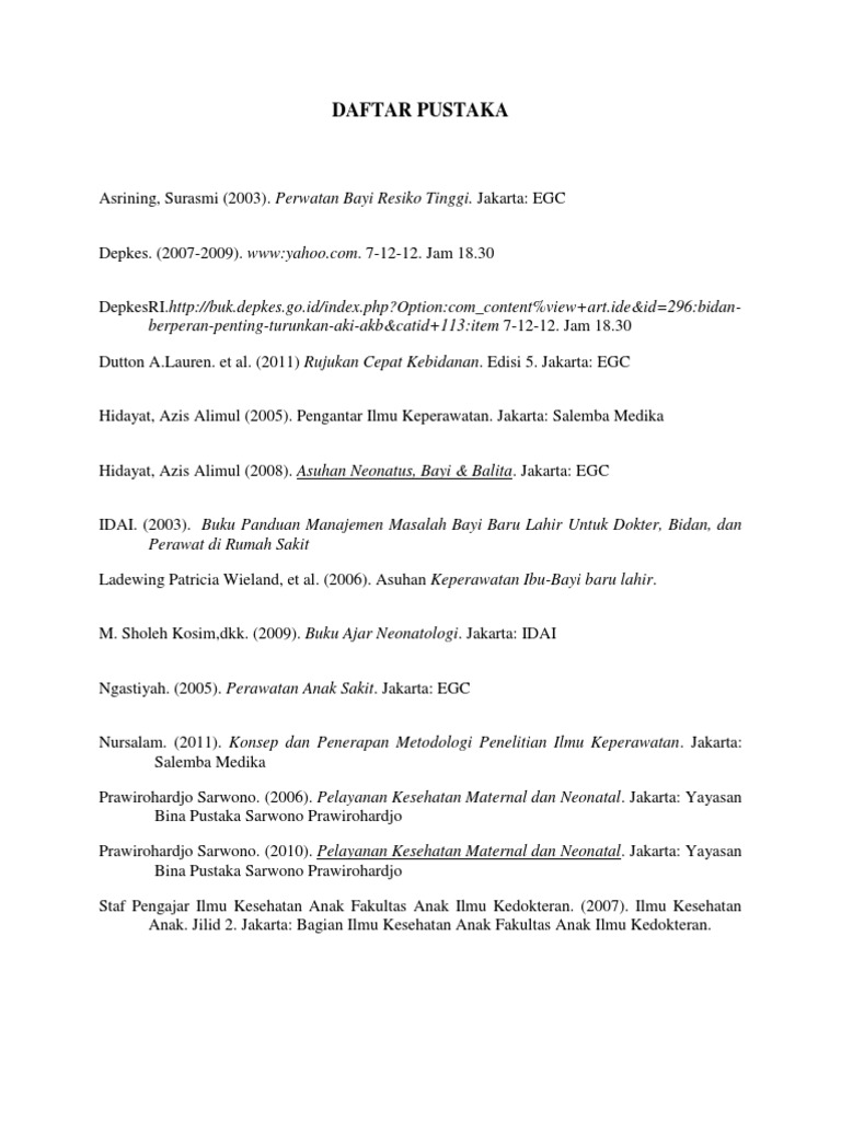 DAFTAR PUSTAKA