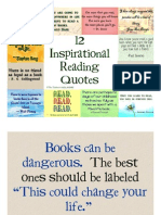 12 Inspirational Quotes For Reading