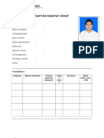 Daftar Riwayat Hidup JR 2013