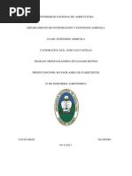 Informe de Prostaglandina