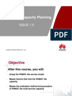 WiMAX 16e Capacity Planning V1.0