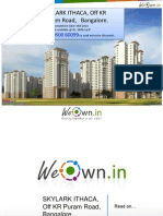Pre-Launch:SKYLARK ITHACA, Off KR Puram Road, Bangalore. WeOwn - in Gives Exclusive Discounts To Its User Groups.
