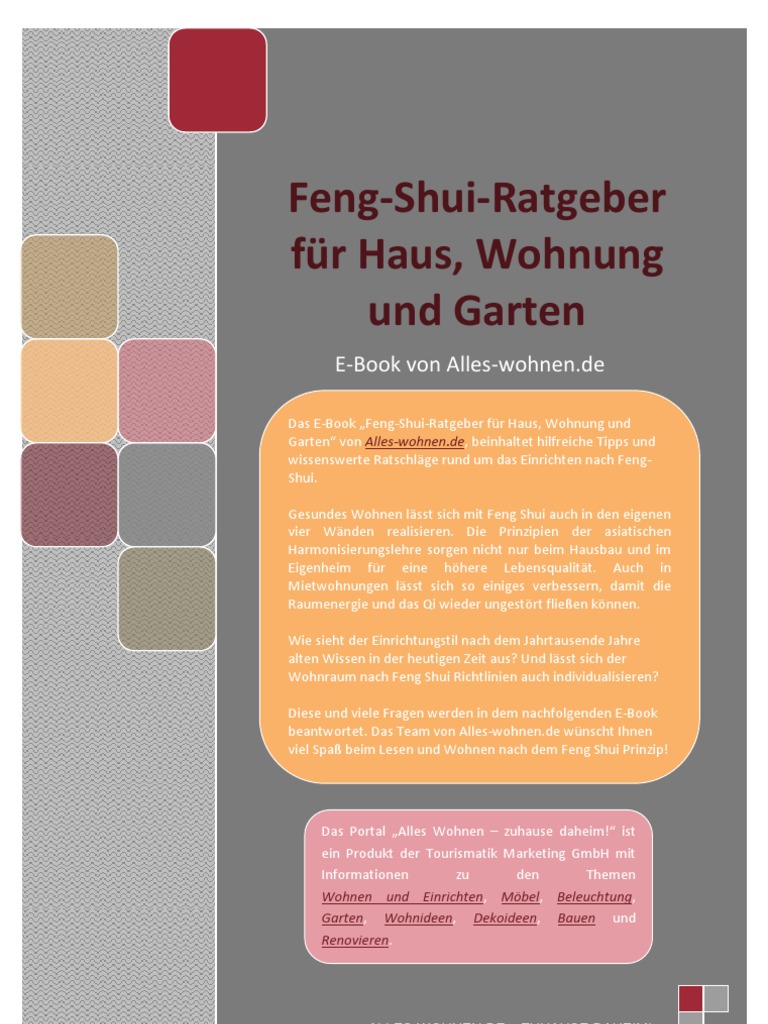 Feng-Shui, Ratgeber, Tipps, Anleitung, Haus, Wohnung ...