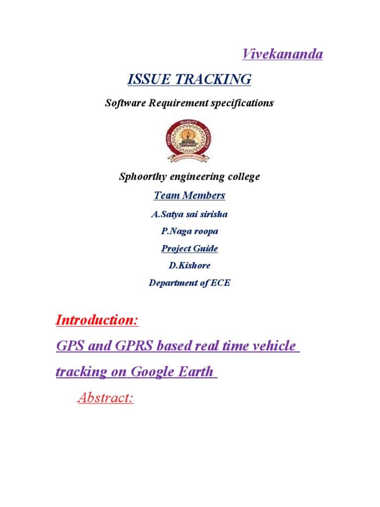 GPS Tracking for Vehicle Monitoring | PDF | Global Positioning System ...