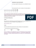 Pain Scales For Assessing Pain Intensity