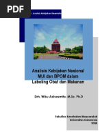 Download Kebijakan Nasional Mui Dan Bpom Dalam Labeling Obat Dan Makanan Edited by Lilis Indrayani SN147088475 doc pdf