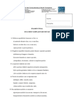 Test Pentru Meseria de Dulgher, Tamplar, Parchetar V4