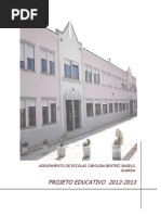PROJECTO EDUCATIVO 2012 13