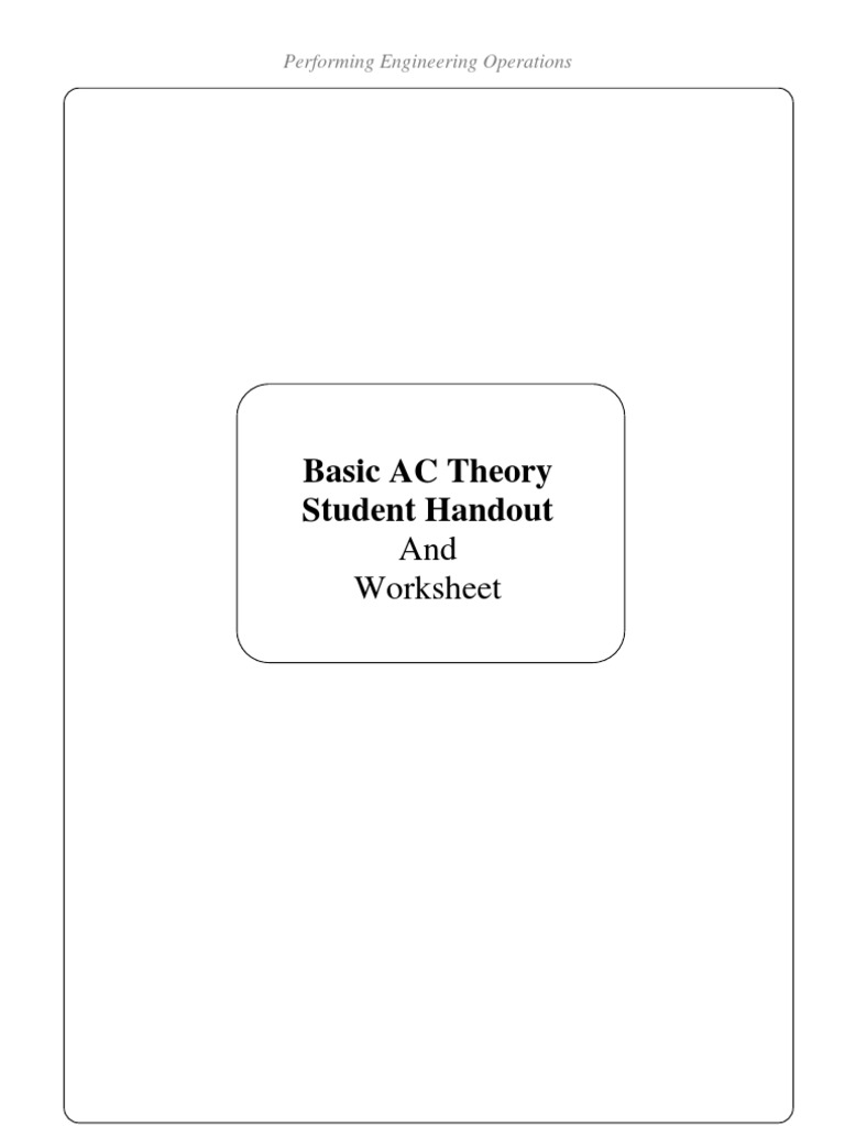 Understanding Basic AC Theory | PDF | Root Mean Square | Amplitude