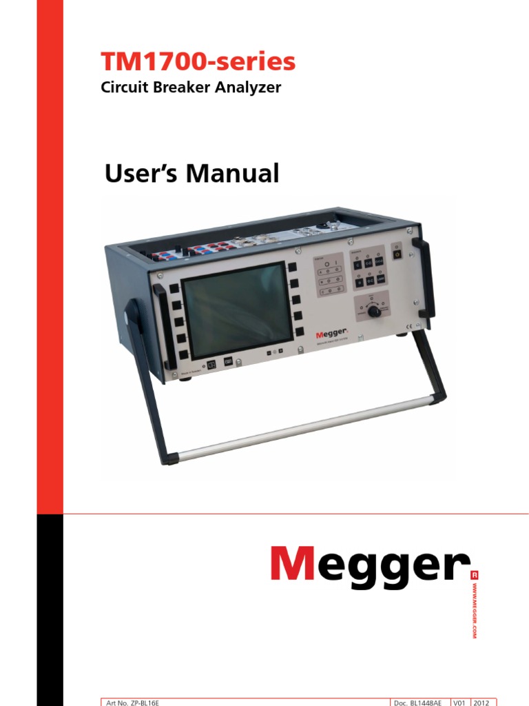 TM1700 UG en V01 | PDF | Mains Electricity | Electromagnetic Interference