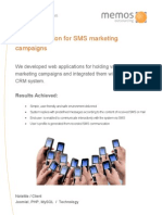 Memos Case Study NoteMe SMS Campaign