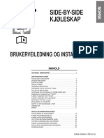 Bruksanvisning for kjøleskapet (Samsung RS21DDMS)