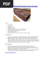 Download Resep Cara Membuat Brownies Kukus Amanda by Agung Pramaswari SN147111692 doc pdf