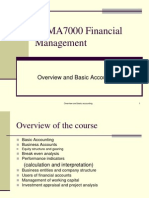SBMA7000 Financial Management 1 Overview and Basic Accounting