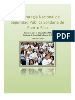 Estrategia Nacional de Seguridad Pública Solidaria de Puerto Rico