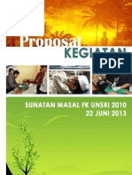 Proposal Sunatan Masal Angkatan 2010