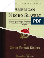 American Negro Slavery