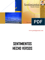 Sentimientos Hecho Versos - Poemario - César Brítez Arzamendia - Portalguarani