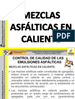 Mezcla Asfaltica en Caliente