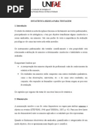 Aula Estatistica 2013