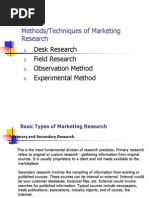 Advertising and Marketing Research(Maam)