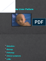 Acute Liver Failure in Pediatric