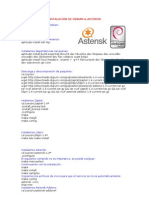 Instalaci¥n de Debian & Asterisk