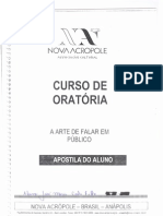 Curso de Oratoria A Arte de Falar em Publico