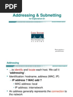 Addressing & Subnetting