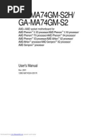 Gygabyte Motherboard Gama74gms2