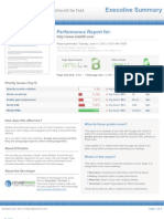 Performance Report For