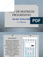 Test de Matrices Progresivas