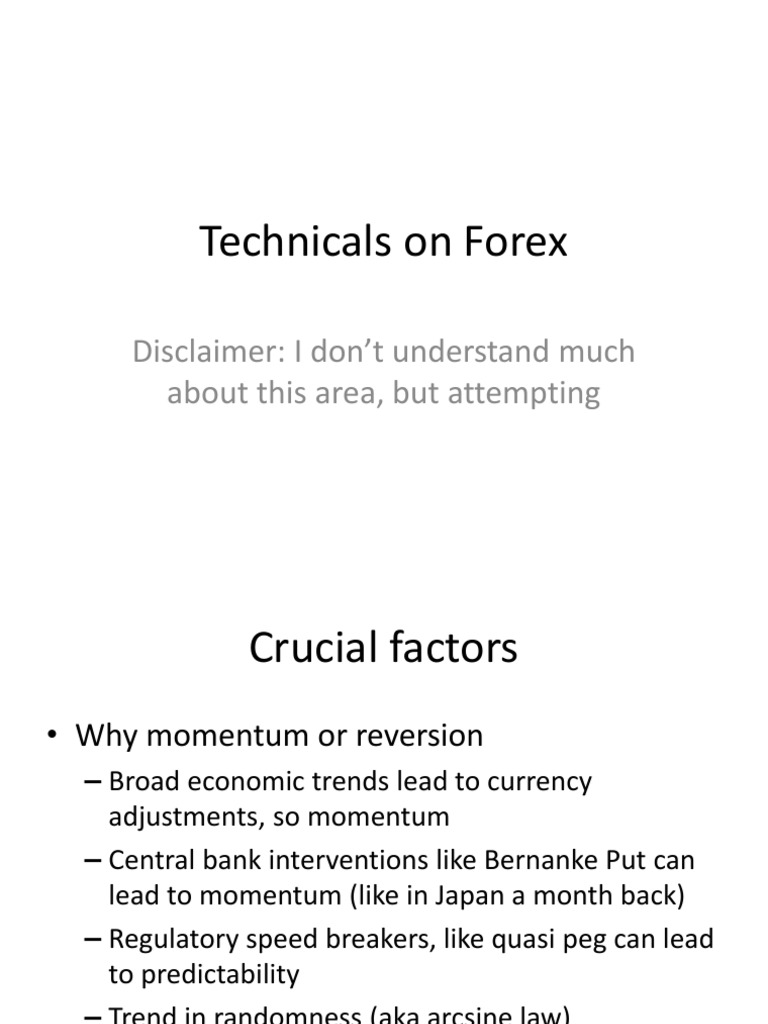 Technicals On Forex: Disclaimer: I Don't Understand Much About This ...