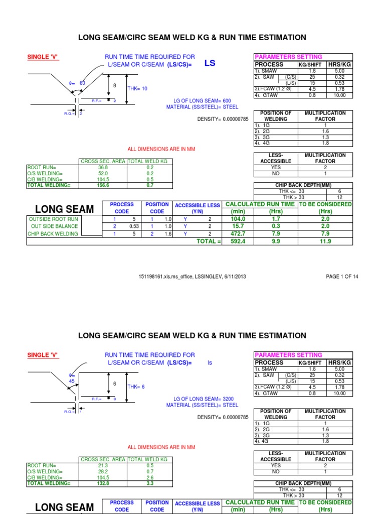 Welding Calculations PDF Welding Construction