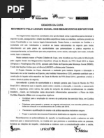 Plano de Ações - Cidades da Copa