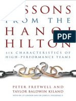 SNEAK PEEK: Lessons From The Hanoi Hilton: Six Characteristics of High-Performance Teams