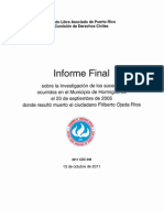 Informe Final Filiberto, Comisión de Derchos Civiles de Puerto Rico