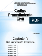 Código Procedimiento Civil