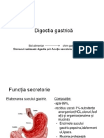 Digestia Gastrica intestinala Si Absorbtia