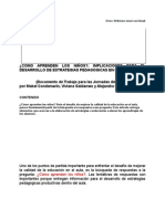 Cómo aprenden los niños y estrategias pedagógicas