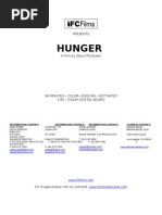 Download HUNGER - IFC Films Press Notes by IFC Films SN14719902 doc pdf