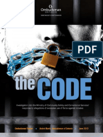 The Code - investigation into excessive use of force against inmates