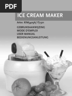 Download  NEXT-FJ501 Ice Cream Maker by John G SN147208715 doc pdf