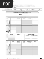 GRELHA DE CONJUGAÇÃO DE VERBOS