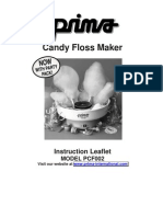 Candy Floss Maker Pcf002