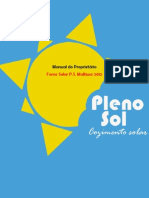 Manual do proprietário Forno Solar P.S.2012